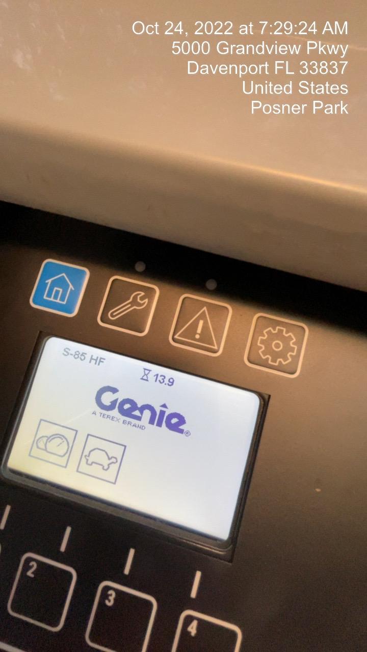 2022 GENIE S-85 HF
