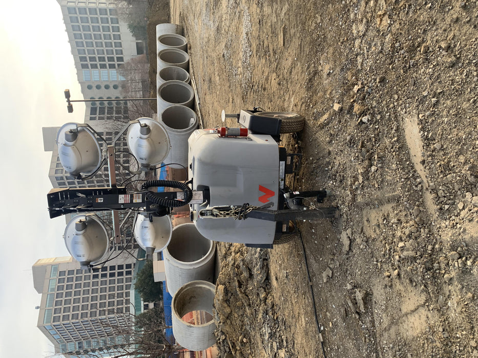 2019 Wacker Neuson LTV6L-MH Wacker Neuson LTV6L Mobile Light Tower w/Fuel Level Sensor Installed