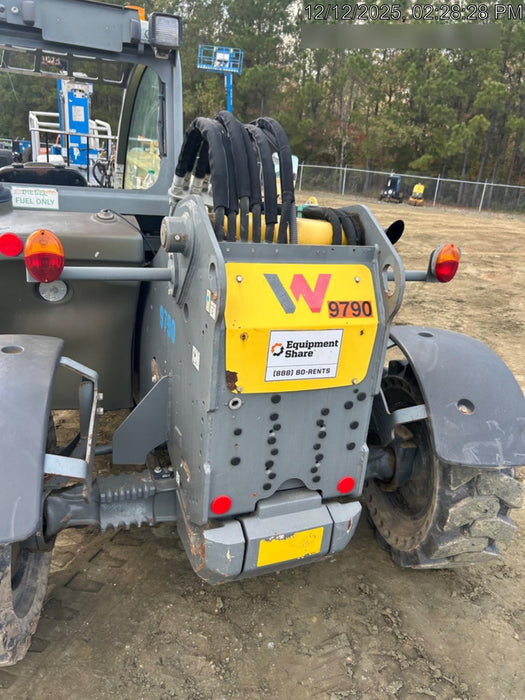 2018 Wacker Neuson TH627 Wacker Neuson TH627 Telehandler w/Canopy, Solid Tires, 48" Carriage and Forks