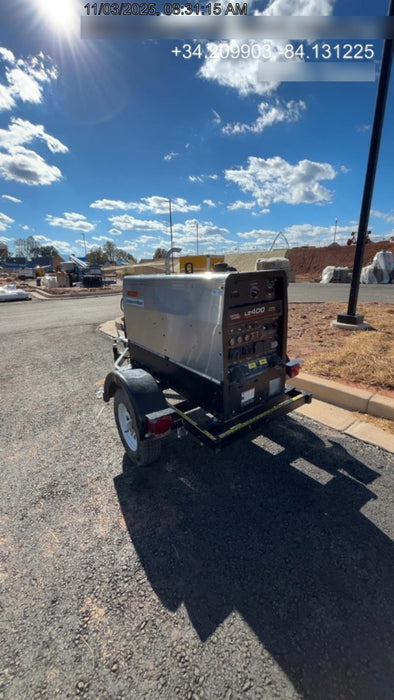 2024 Lincoln Electric LE400 Kubota V1505, Trlr, Cable Rack, Light Kit, ES Decals, T3