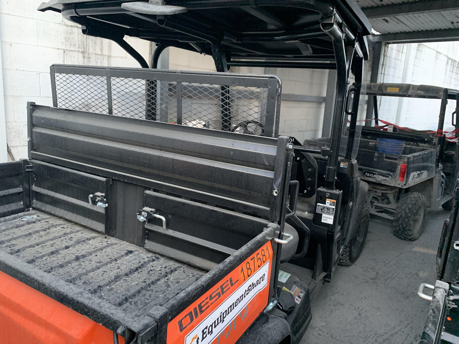 2021 Kubota RTV-X1140W-H Plastic Canopy, Windshield Acrylic Clear, LED Strobe Light, Wire Harness Kit, Back up Alarm