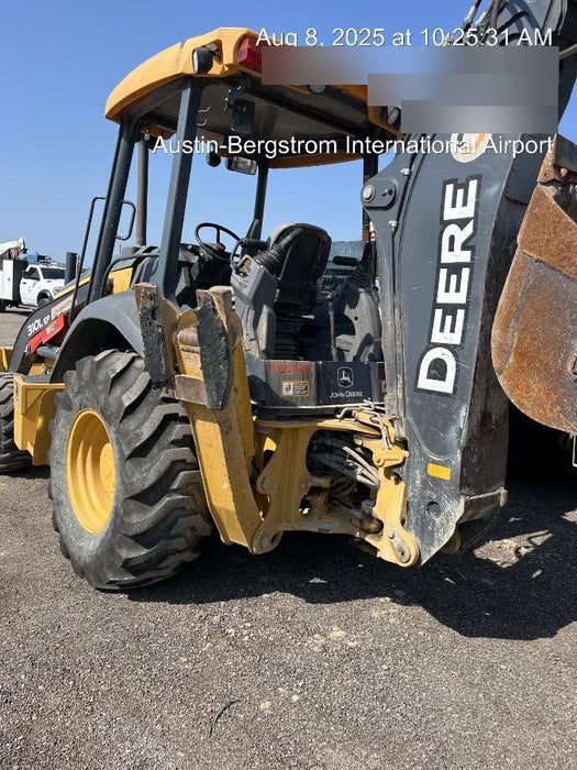 2019 John Deere 310LEP 4WD, Canopy, Standard dipper, ISO Controls, Rear Auxiliary Hydraulics, Manual QC w/Buckets: 12”, 18”, and 24”