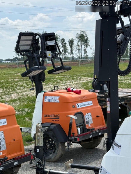 2024 Generac MLT2 Diesel, Flex Switch 120V Input, Powerzone Controller, 
(4) 320W LED Lights, 4kW Generator, 39.9 Gal Fuel Tank, 2" Ball, T3