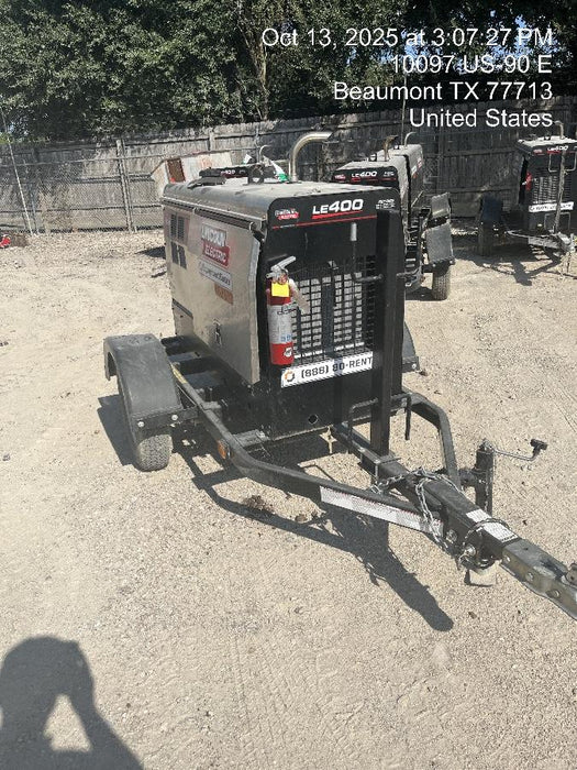 2024 Lincoln Electric LE400 Kubota V1505, Trlr, Cable Rack, Light Kit, ES Decals, T3