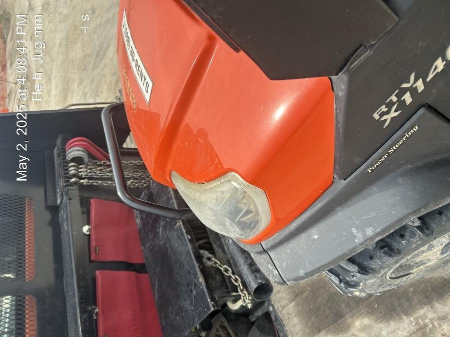 Kubota RTV-X1140W-H Plastic Canopy, Windshield Acrylic Clear, LED Strobe Light, Wire Harness Kit, Back up Alarm