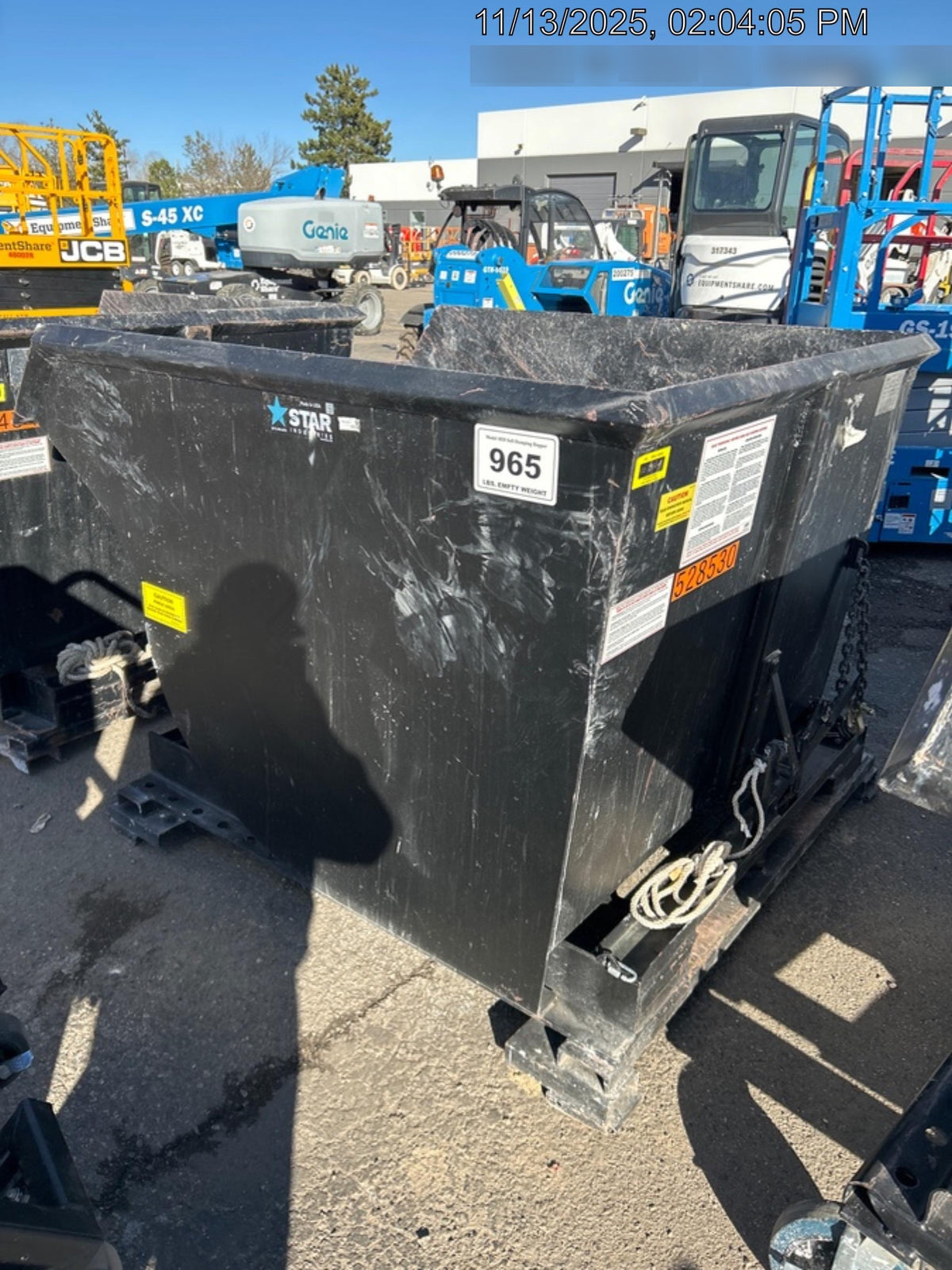 2025 STAR INDUSTRIES M-1820 - Self-Dump Hopper