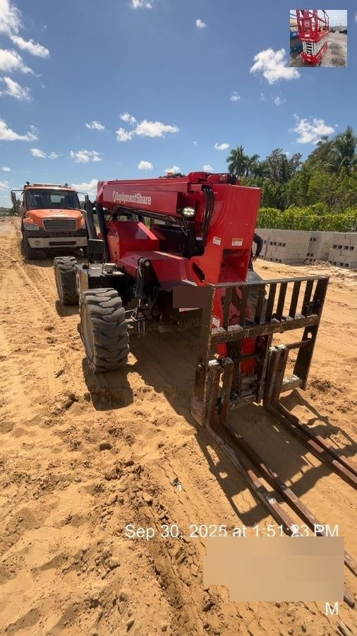 2019 Manitou MTA6034 Manitou MTA6034 Canopy, LED Work Lights, Solid Tires, Beacon, Auxiliary Hydraulics