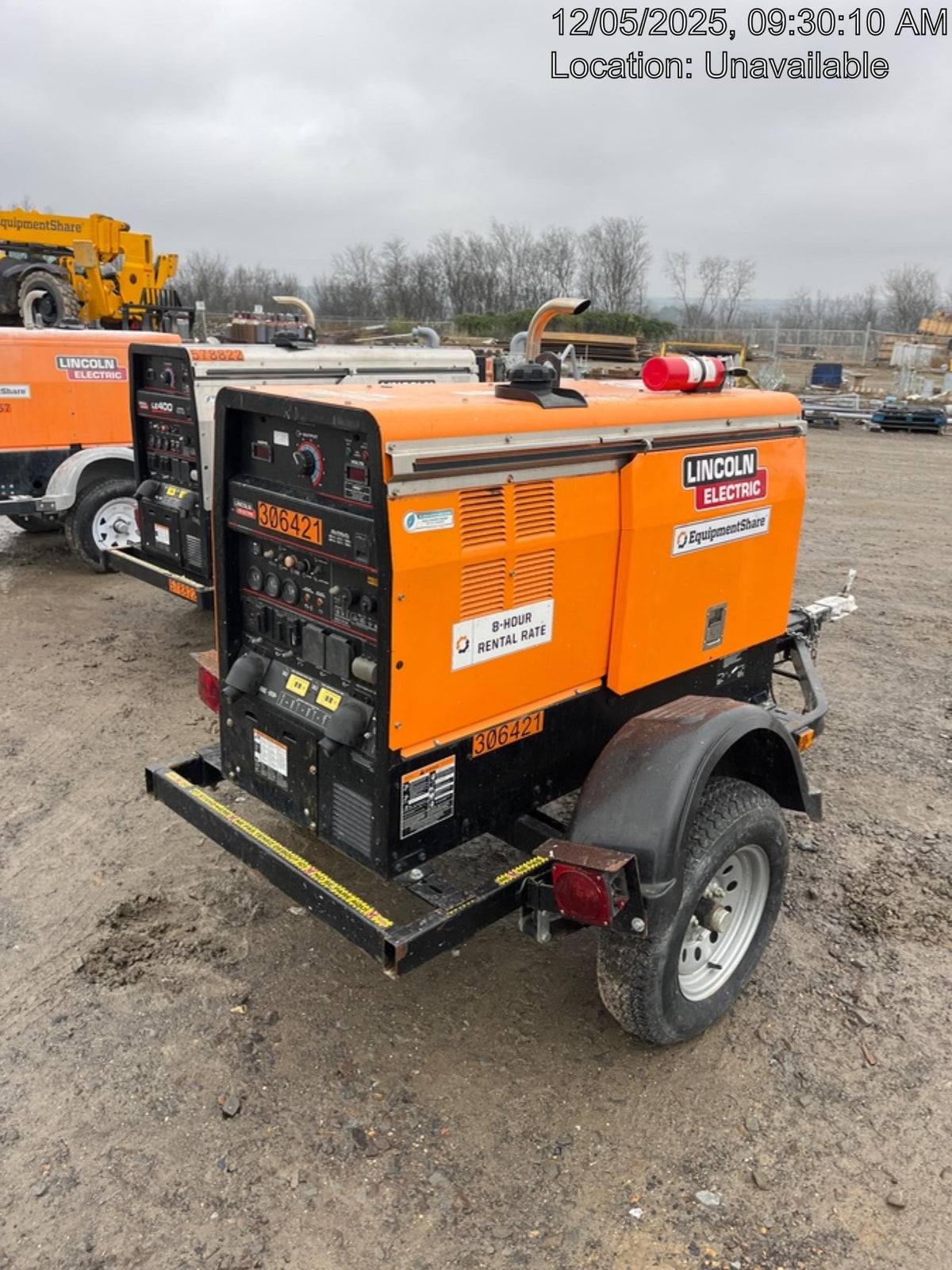 2023 Lincoln Electric LE400 Kubota V1505, Trlr, Cable Rack, Light Kit, ES Decals, T3