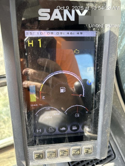 Sany SY265C Sany SY265 Tier 4 - Cab, Hydraulic  QC, 24" HD Bucket - Tooth, 36" HD Bucket - Tooth, 48" HD Bucket - Tooth, Hydraulic Thumb