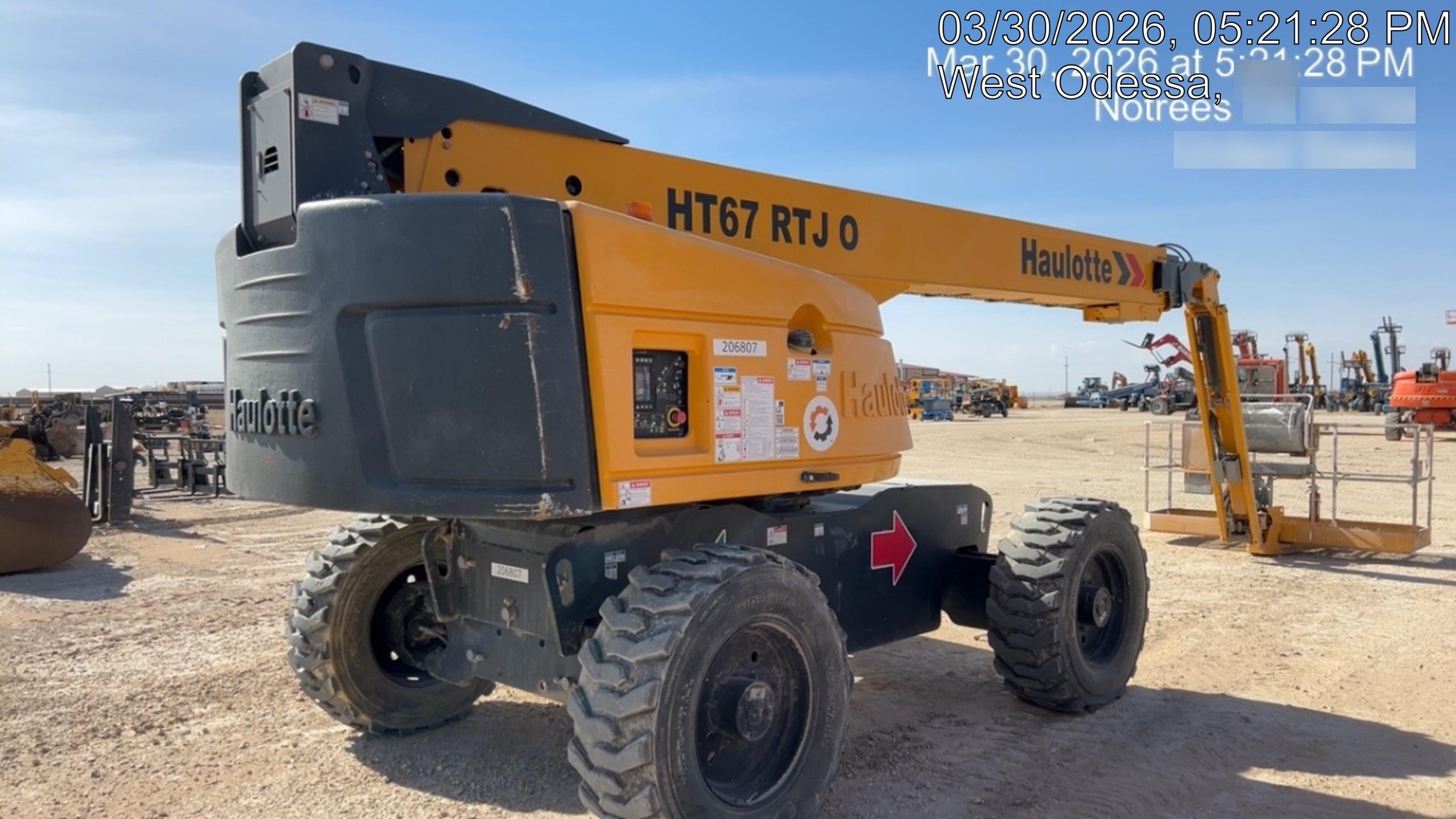 2022 HAULOTTE HT67 RTJ O