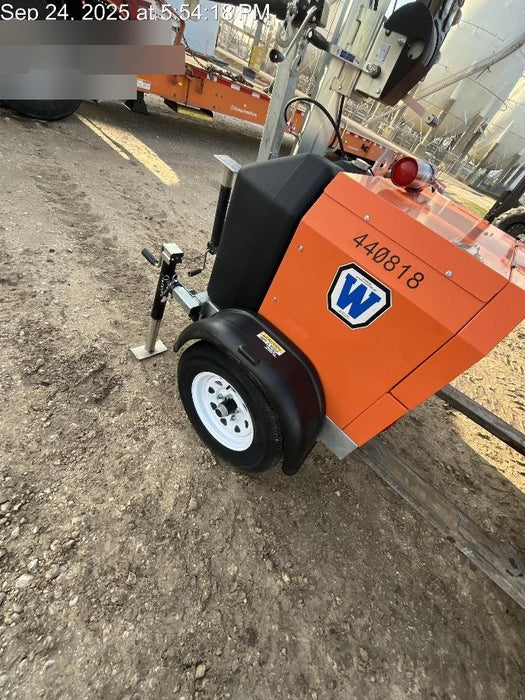2024 Wanco WLTT-4MM4K Diesel, Deep Sea Controller, Shore Power Plug, Auto Start, (4) 350W LED Floodlights, 4kW Generator, 60 Gal Fuel Tank, 2" Ball, T3