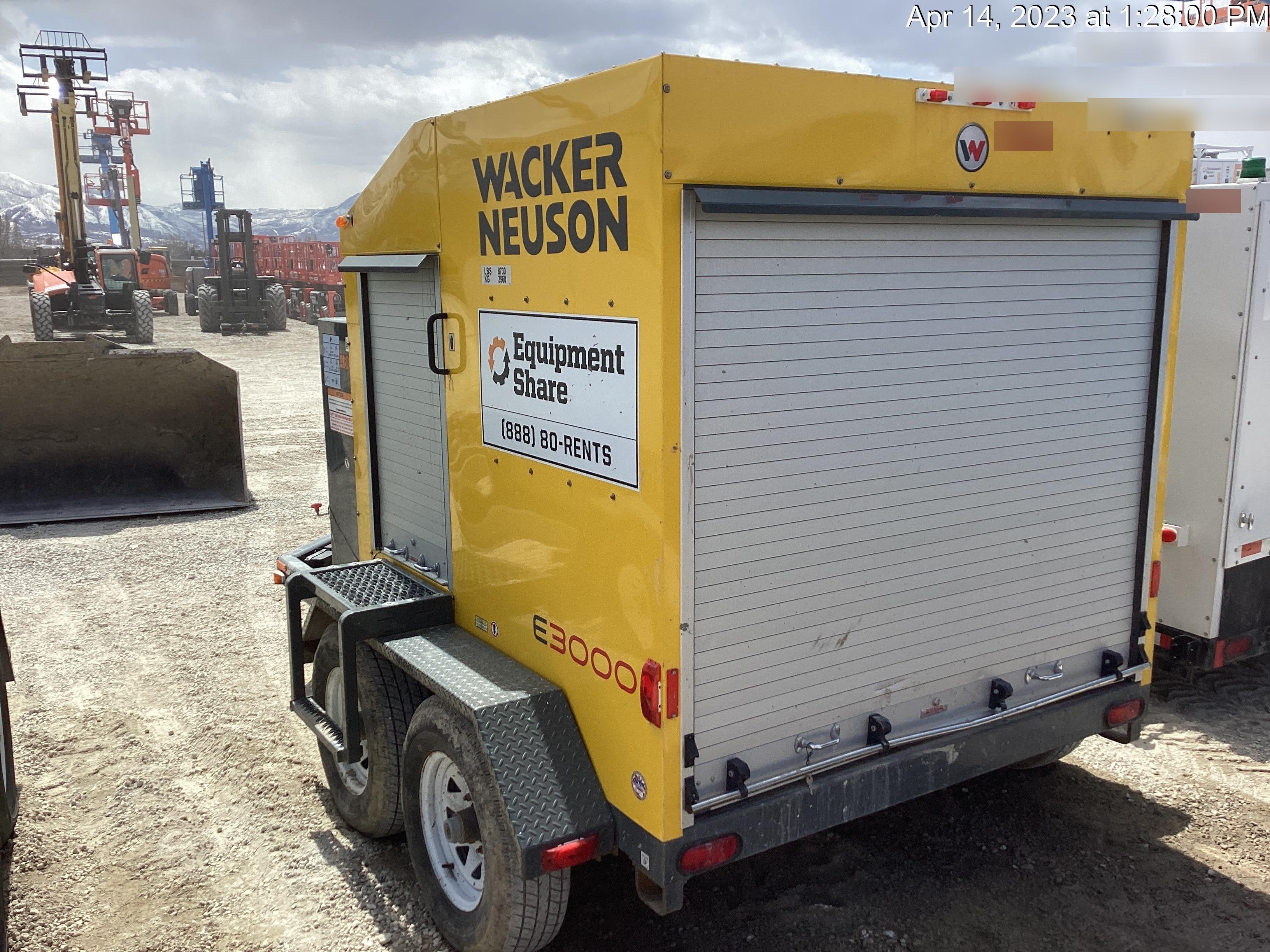 2019 WACKER NEUSON E3000