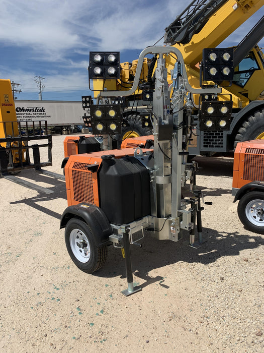 2024 Wanco WLTT-4MM4K Diesel, Deep Sea Controller, Shore Power Plug, Auto Start, (4) 350W LED Floodlights, 4kW Generator, 60 Gal Fuel Tank, 2" Ball, T3