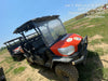 2021 Kubota RTV-X1140W-H Plastic Canopy, Windshield Acrylic Clear, LED Strobe Light, Wire Harness Kit, Back up Alarm