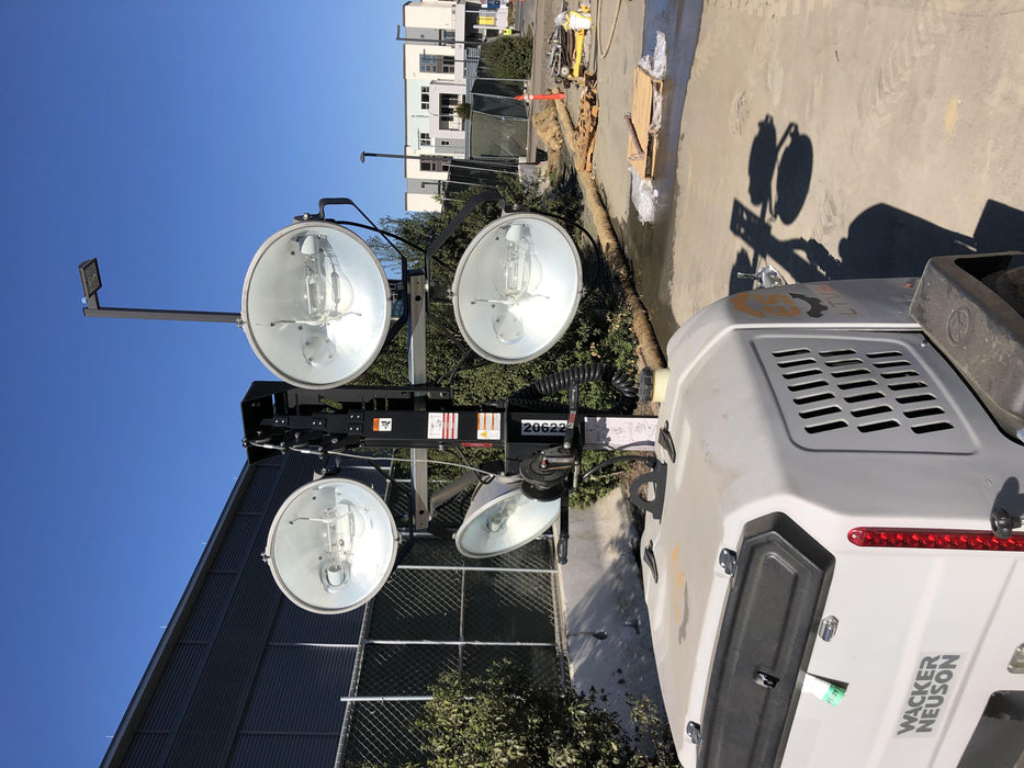 2018 Wacker Neuson LTV6L-MH Wacker Neuson LTV6L Mobile Light Tower w/Fuel Level Sensor Installed