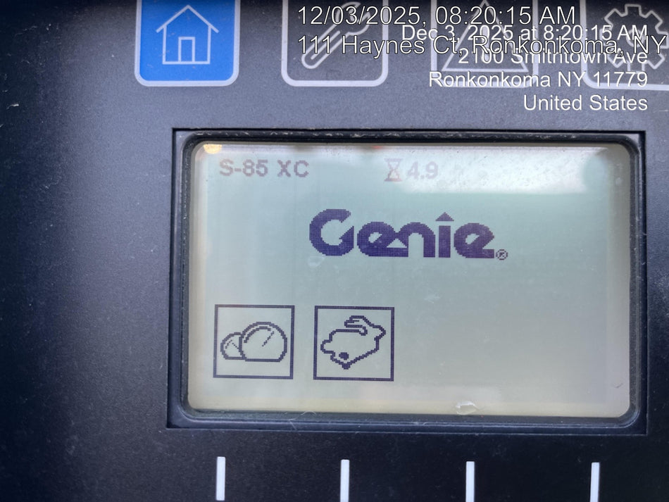 2025 GENIE S-85 XC