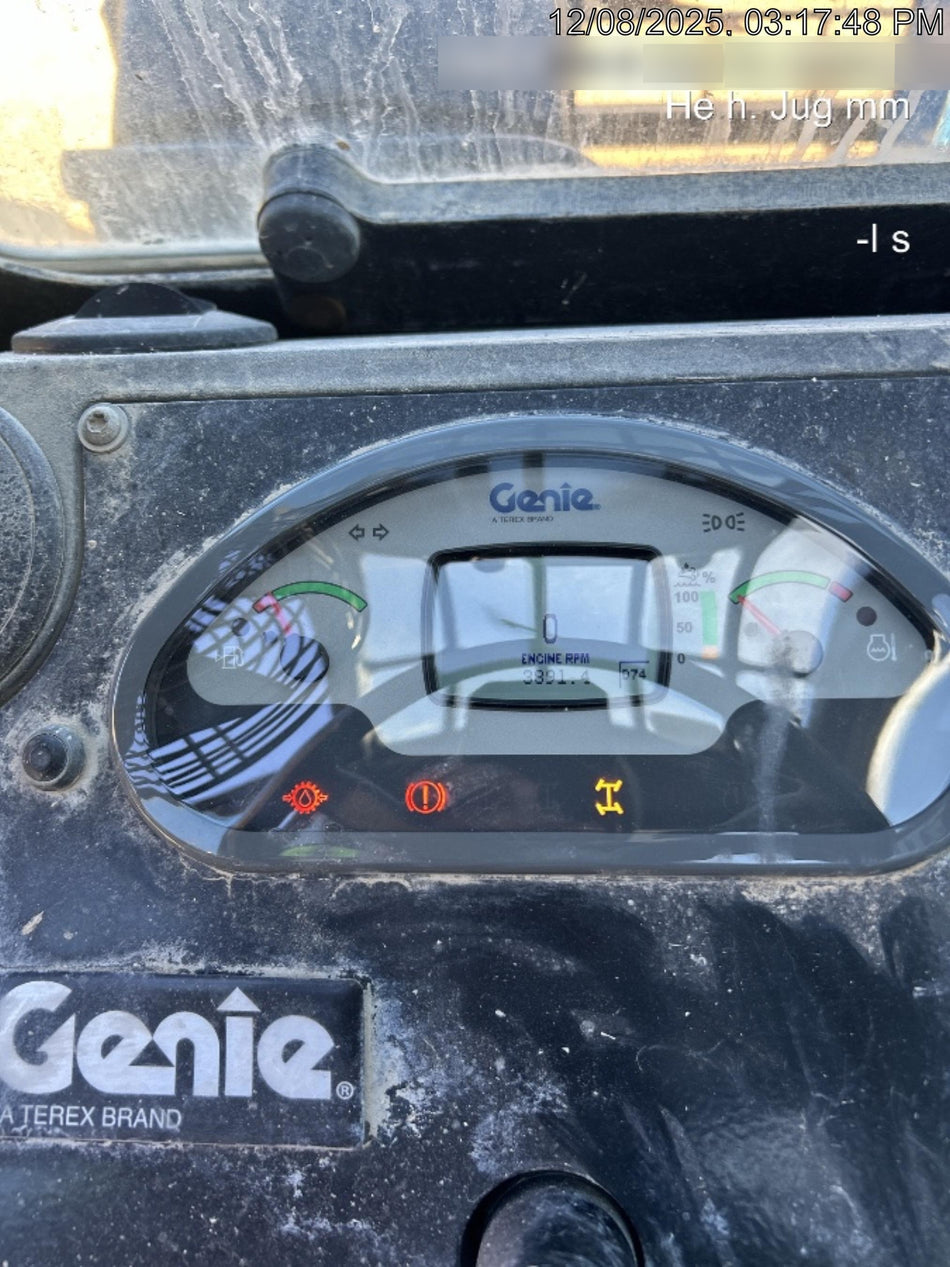 2018 Genie GTH-636 Genie GTH-636 w/Enclosed Cab w/HVAC, Work Lights, Solid Tires, Beacon, 48" Carriage and Forks
