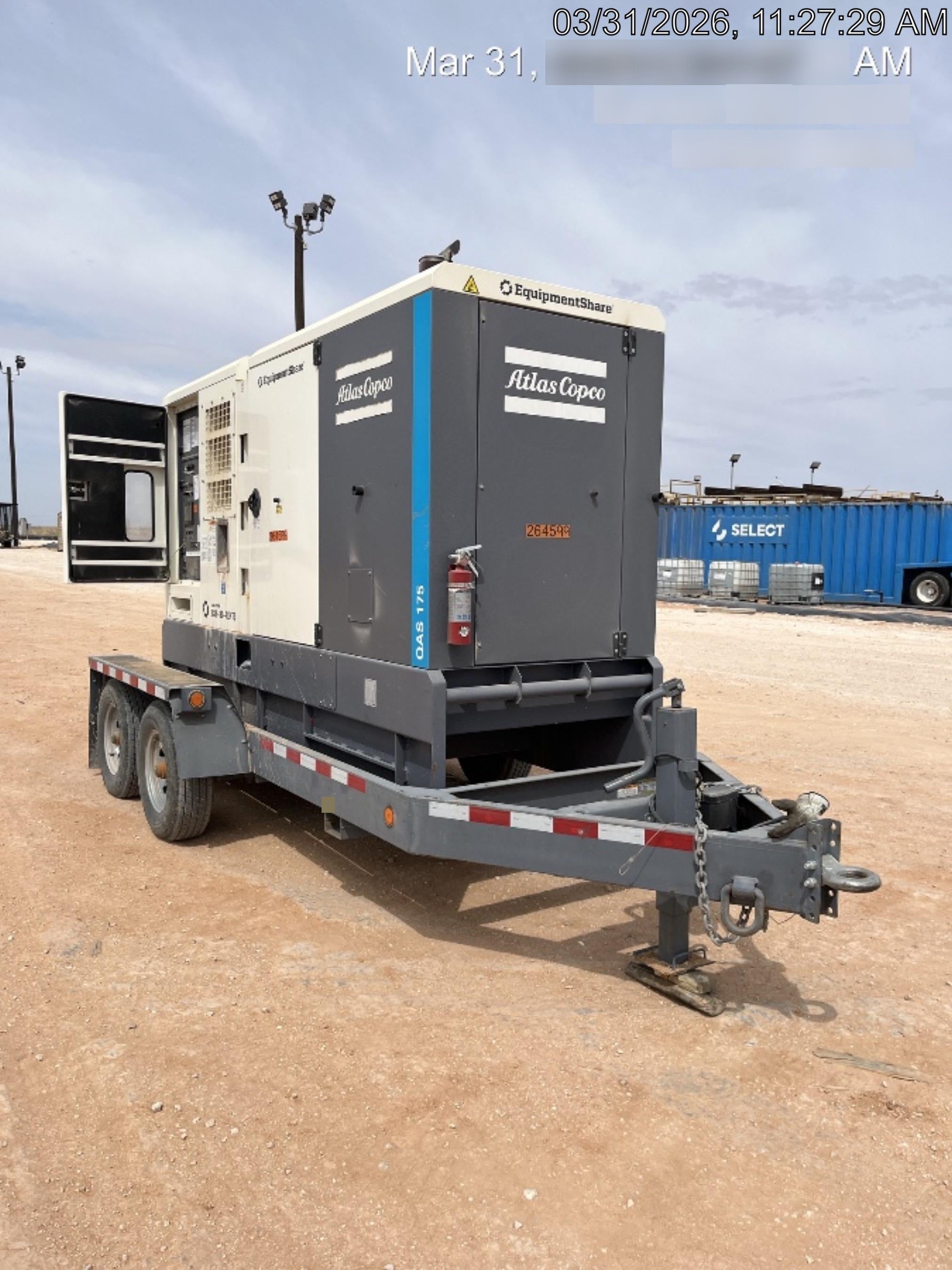 2022 ATLAS COPCO QAS 175