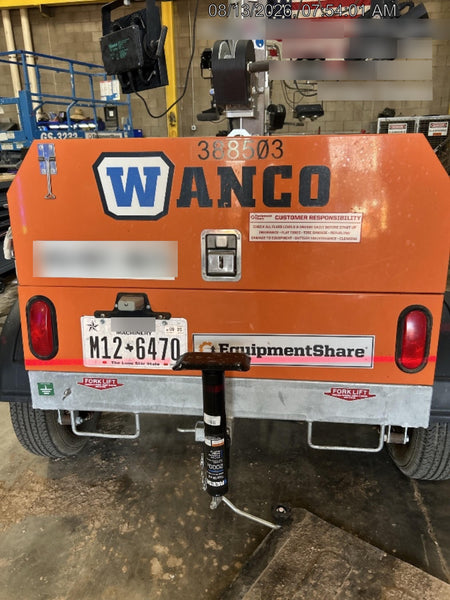 2024 Wanco WLTT-4MM4K Diesel, Deep Sea Controller, Shore Power Plug, Auto Start, (4) 350W LED Floodlights, 4kW Generator, 60 Gal Fuel Tank, 2" Ball, T3