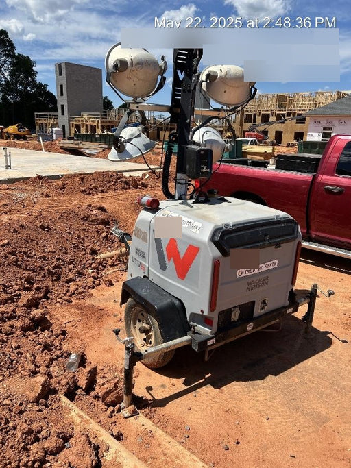 Wacker Neuson LTV6K-MH Power mast, 1100W MH, Fuel Sensors, Wiring Harness