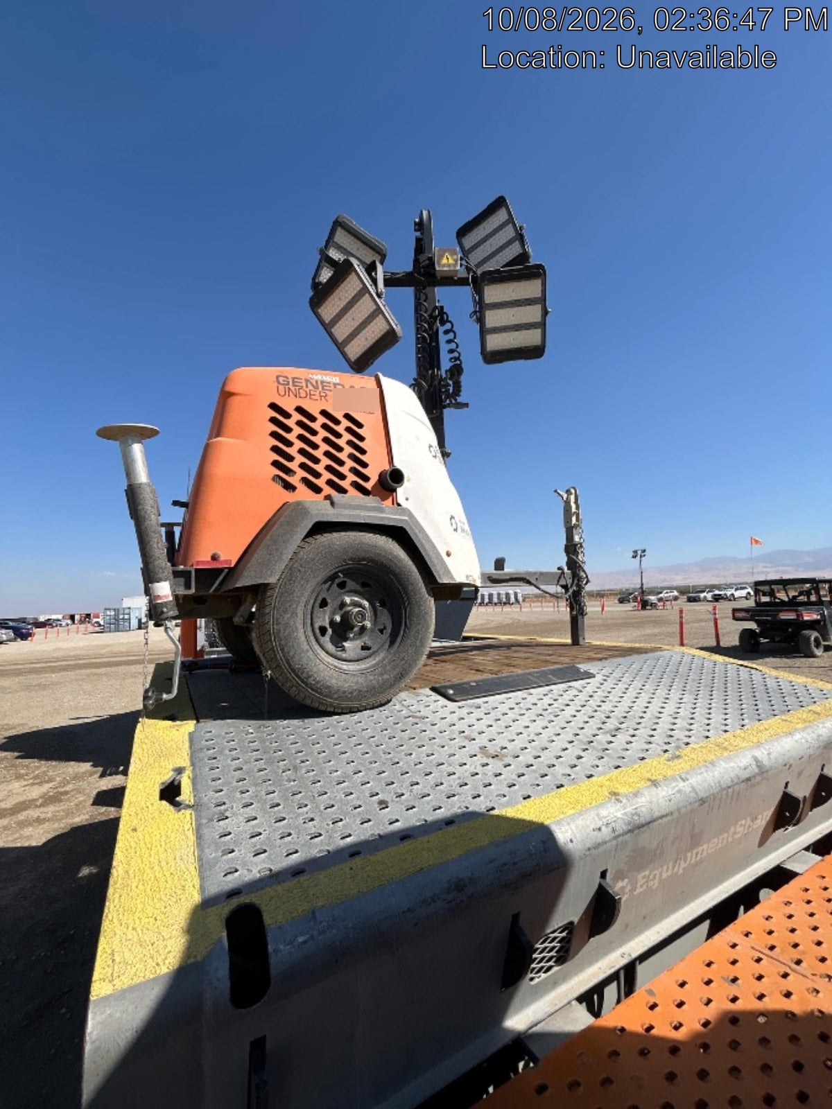 2023 Generac MLT2 Diesel, Flex Switch 120V Input, Powerzone Controller, (4) 320W LED Lights, 4kW Generator, 39.9 Gal Fuel Tank, 2" Ball, T3