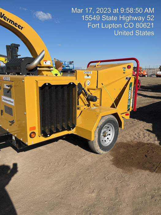 2022 VERMEER BC1000XL Diesel