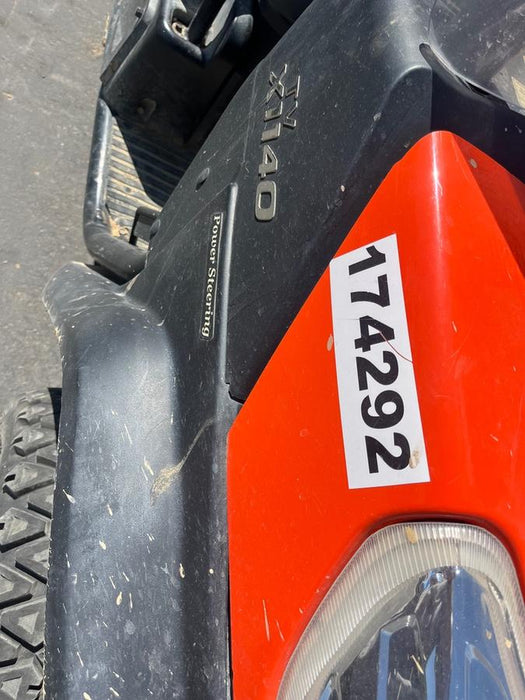 2021 Kubota RTV-X1140W-H Plastic Canopy, Windshield Acrylic Clear, LED Strobe Light, Wire Harness Kit, Back up Alarm