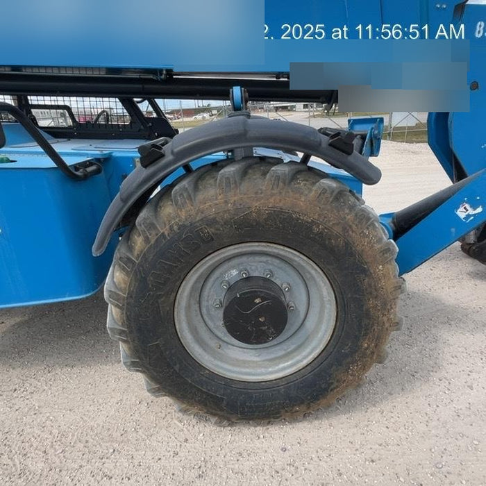 2018 Genie GTH-1056 Genie GTH-1056 w/Open ROPS, Solid Tires, Work Light/Beacon, 60" Carriage and Forks