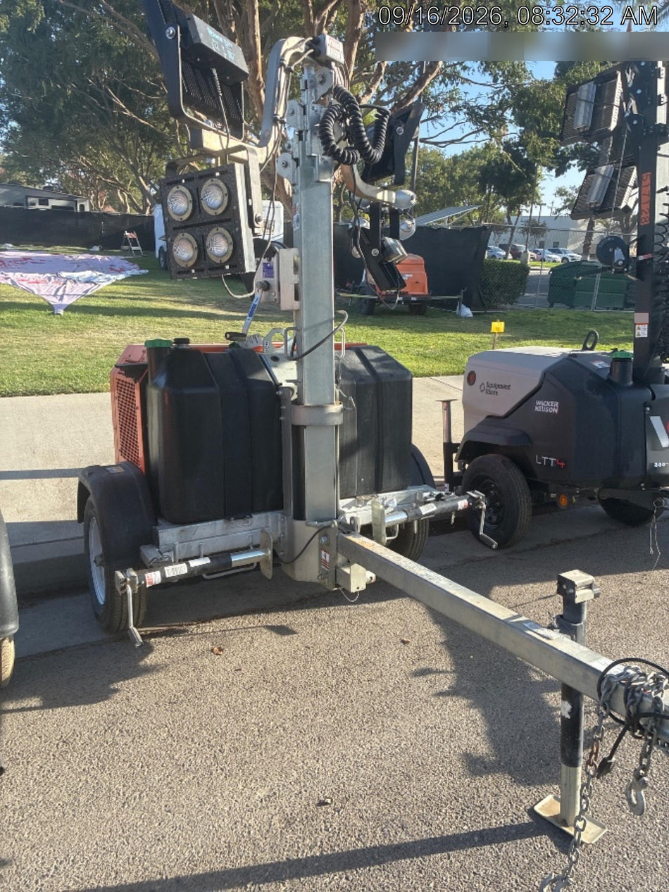 2024 Wanco WLTT-4MM4K Diesel, Deep Sea Controller, Shore Power Plug, Auto Start, (4) 350W LED Floodlights, 4kW Generator, 60 Gal Fuel Tank, 2" Ball, T3
