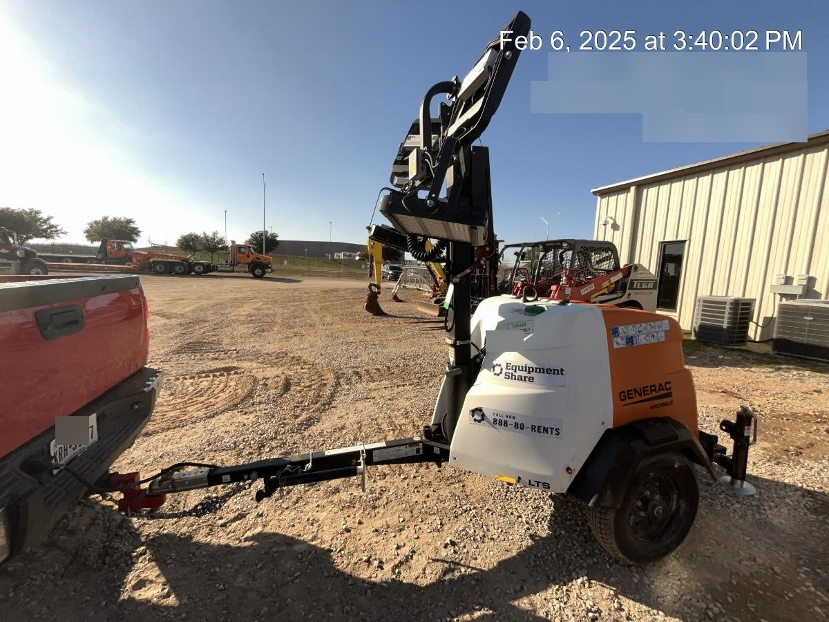 2024 Generac MLT2 Diesel, Flex Switch 120V Input, Powerzone Controller, 
(4) 320W LED Lights, 4kW Generator, 39.9 Gal Fuel Tank, 2" Ball, T3