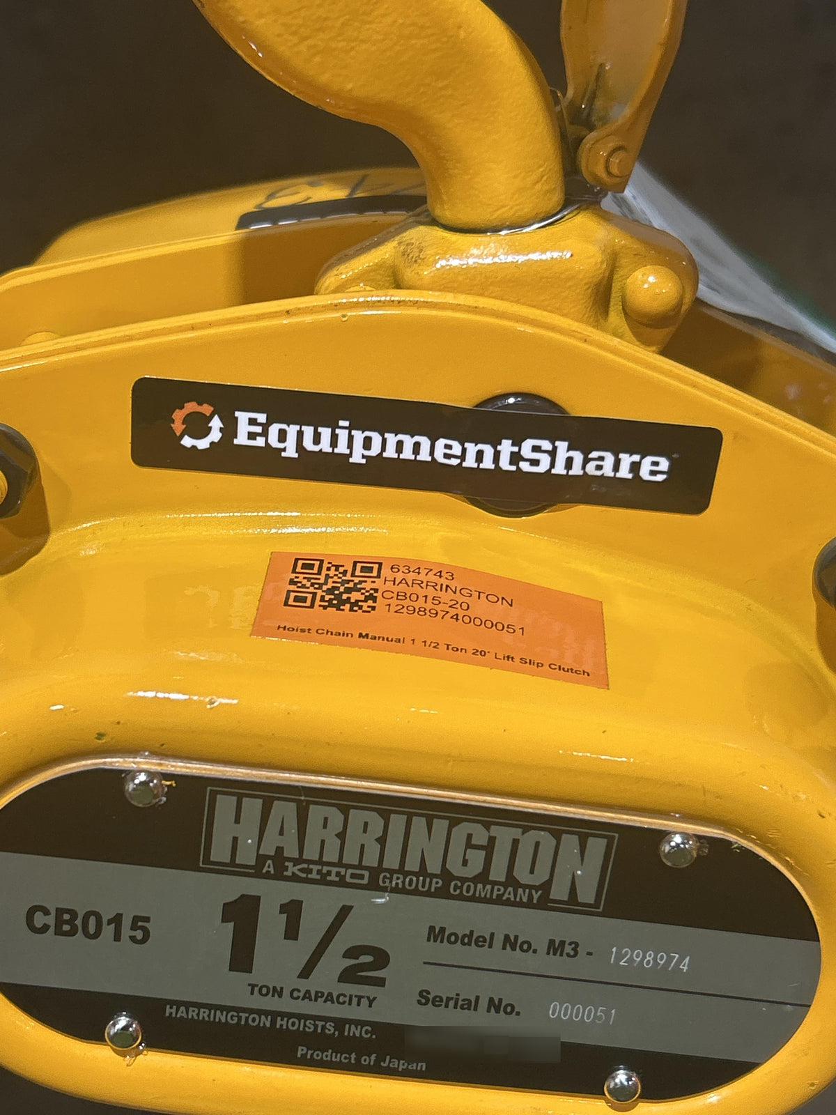 2026 HARRINGTON CB015-20