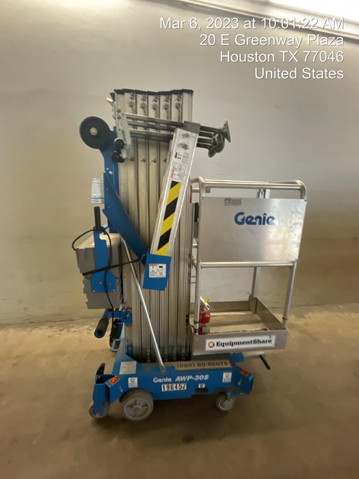 2021 GENIE AWP-30S DC