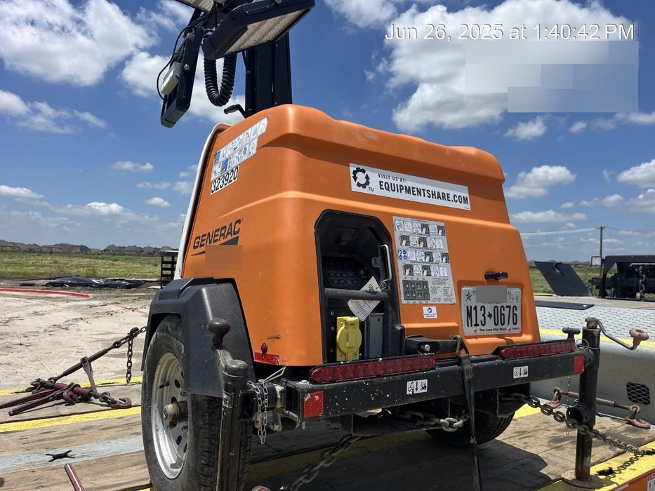 2023 Generac MLT2 Diesel, Flex Switch 120V Input, Powerzone Controller, (4) 320W LED Lights, 4kW Generator, 39.9 Gal Fuel Tank, 2" Ball, T3