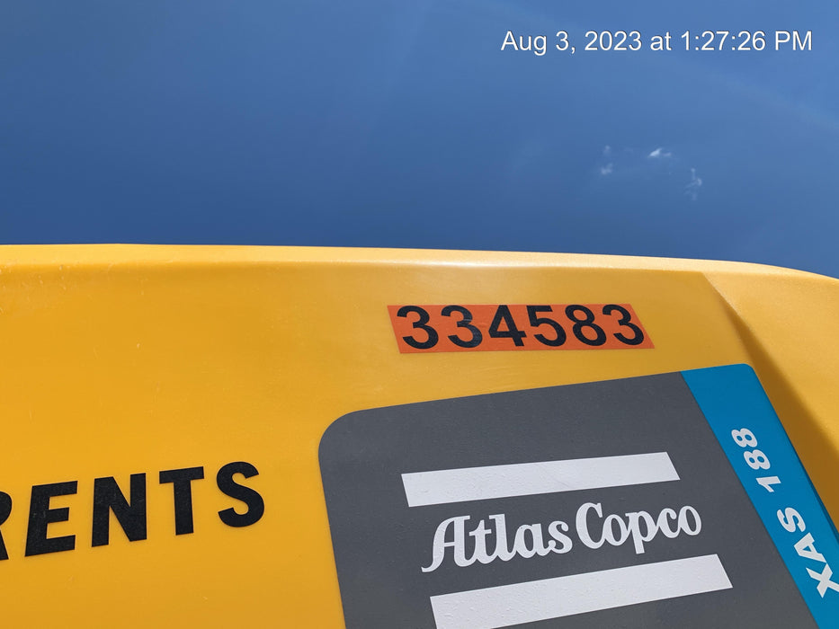 2023 ATLAS COPCO XAS188 CWK