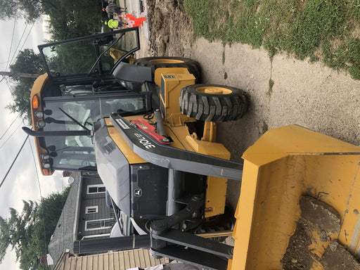 2020 John Deere 310LEP Cab/Heat/Air, 4WD, Standard Stick, Pilot Controls, 2 Way Hydraulics, TAG Manual QC