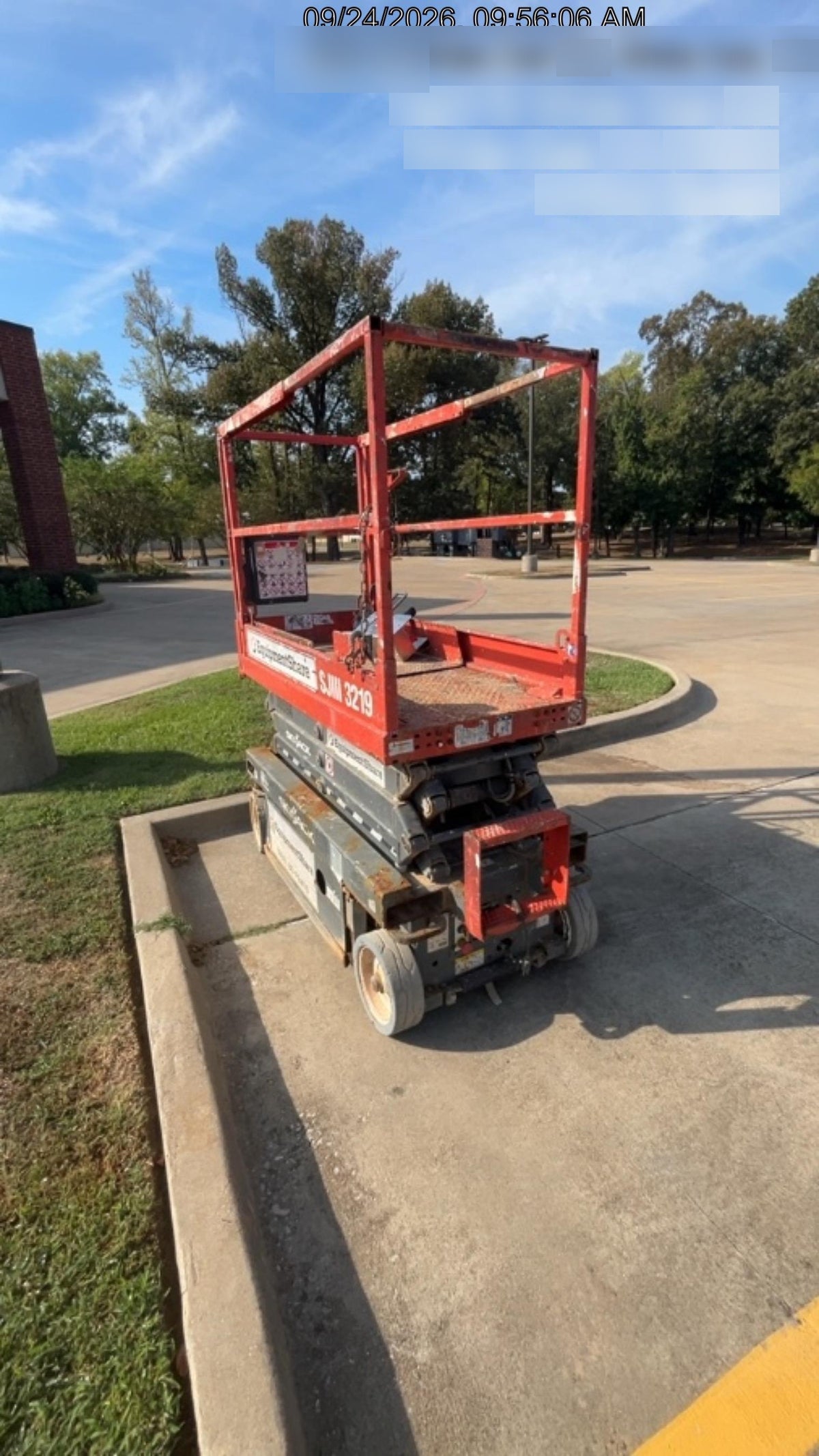 2019 Skyjack SJIII-3219 Standard Options, Trojan Batteries