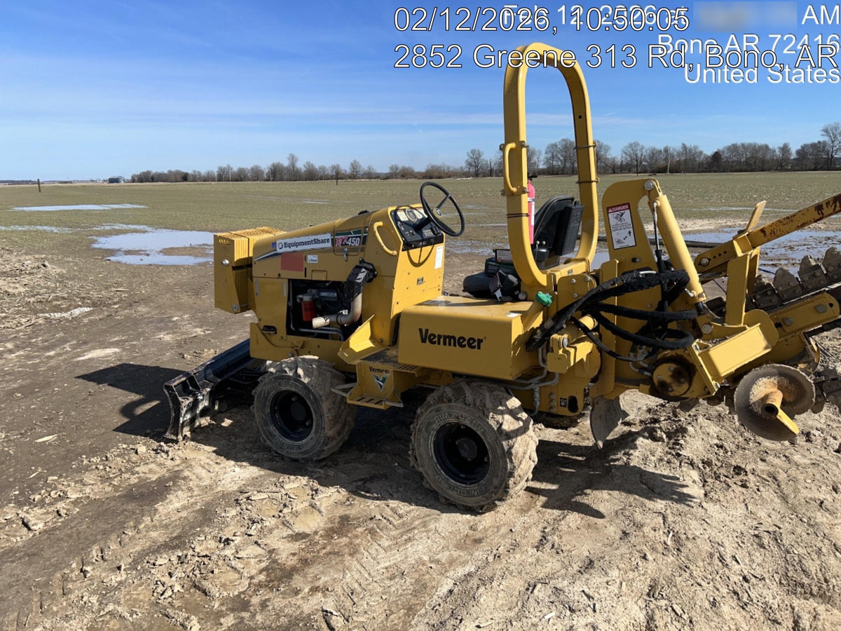 2019 VERMEER RTX450