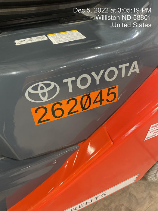 2022 TOYOTA 50-8FGU25