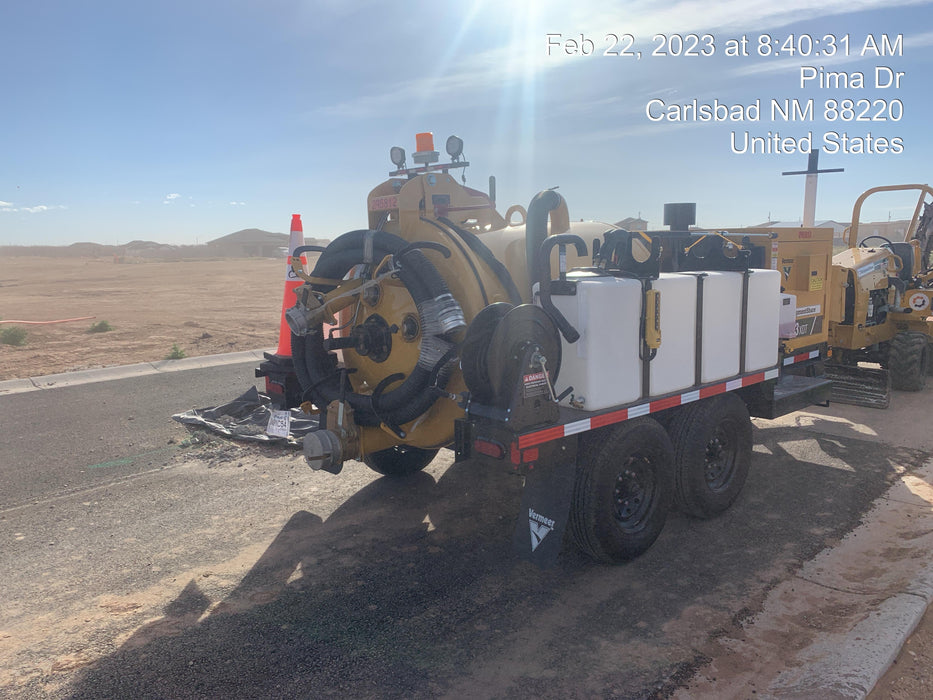 2023 Vac-Tron LP573XDT T4 Koehler Diesel Engine, 500 Gallon Debris Tank, x2 100 Gallon Water Tanks