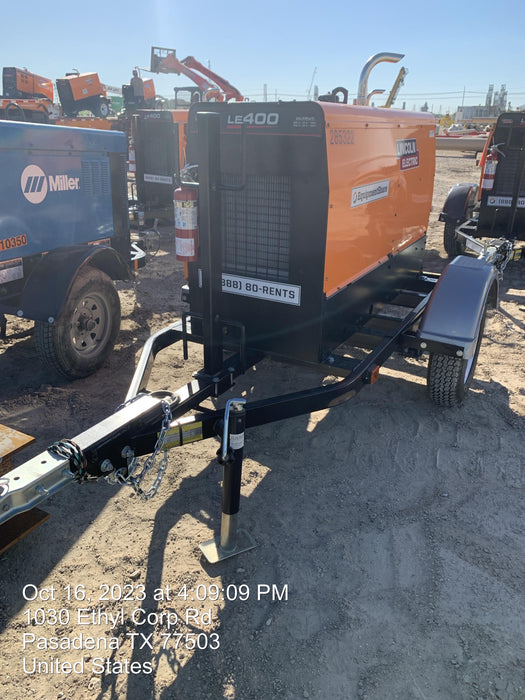 2022 Lincoln Electric LE400 Kubota V1505, Trlr, Cable Rack, Light Kit, ES Decals, T3