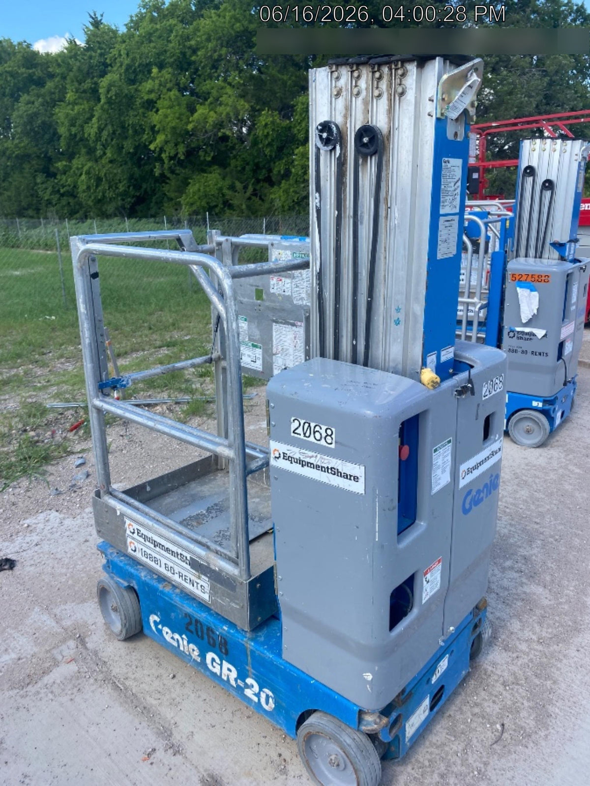 2016 GENIE GR-20