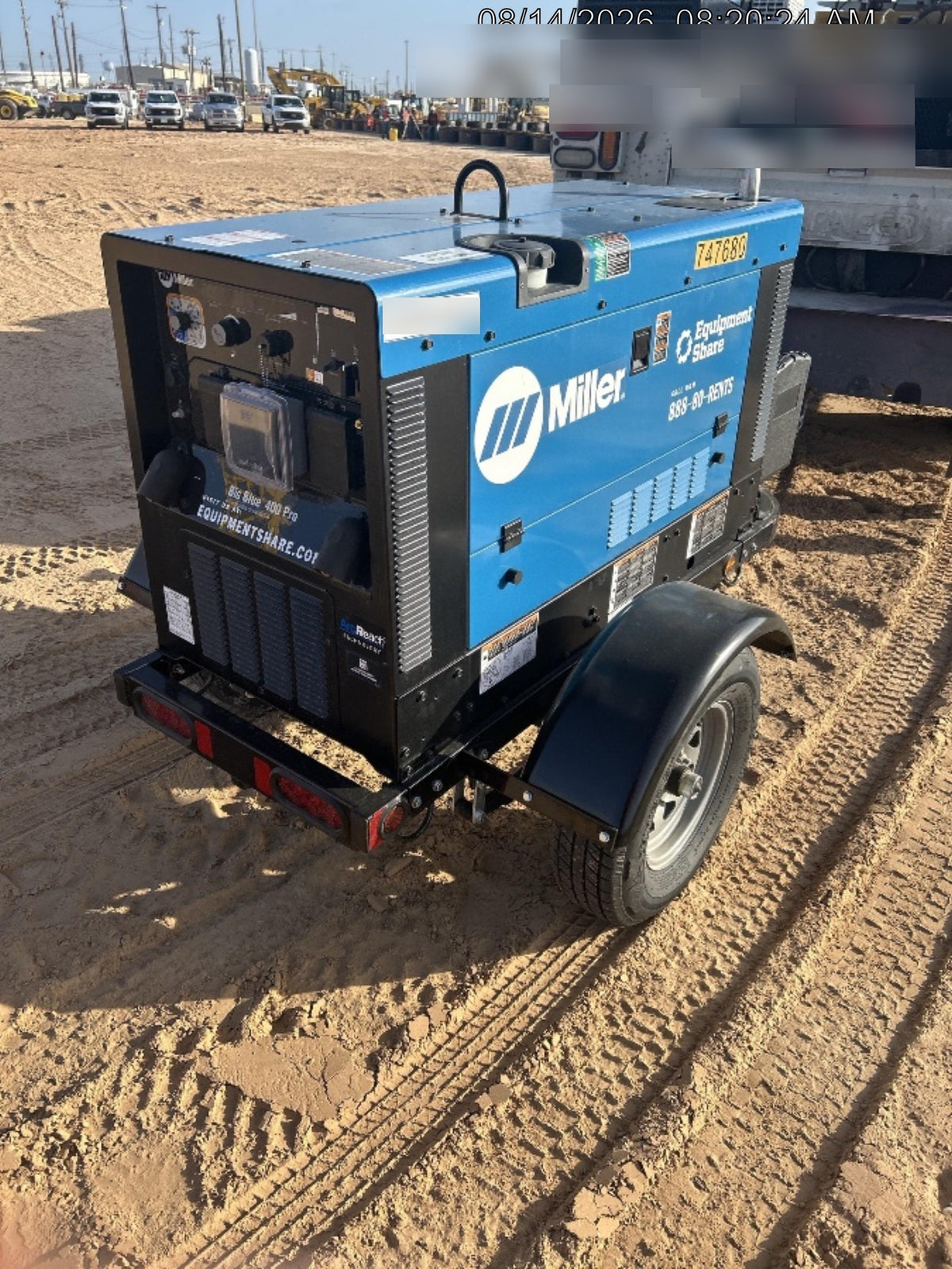 2026 MILLER ELECTRIC BIG BLUE 400