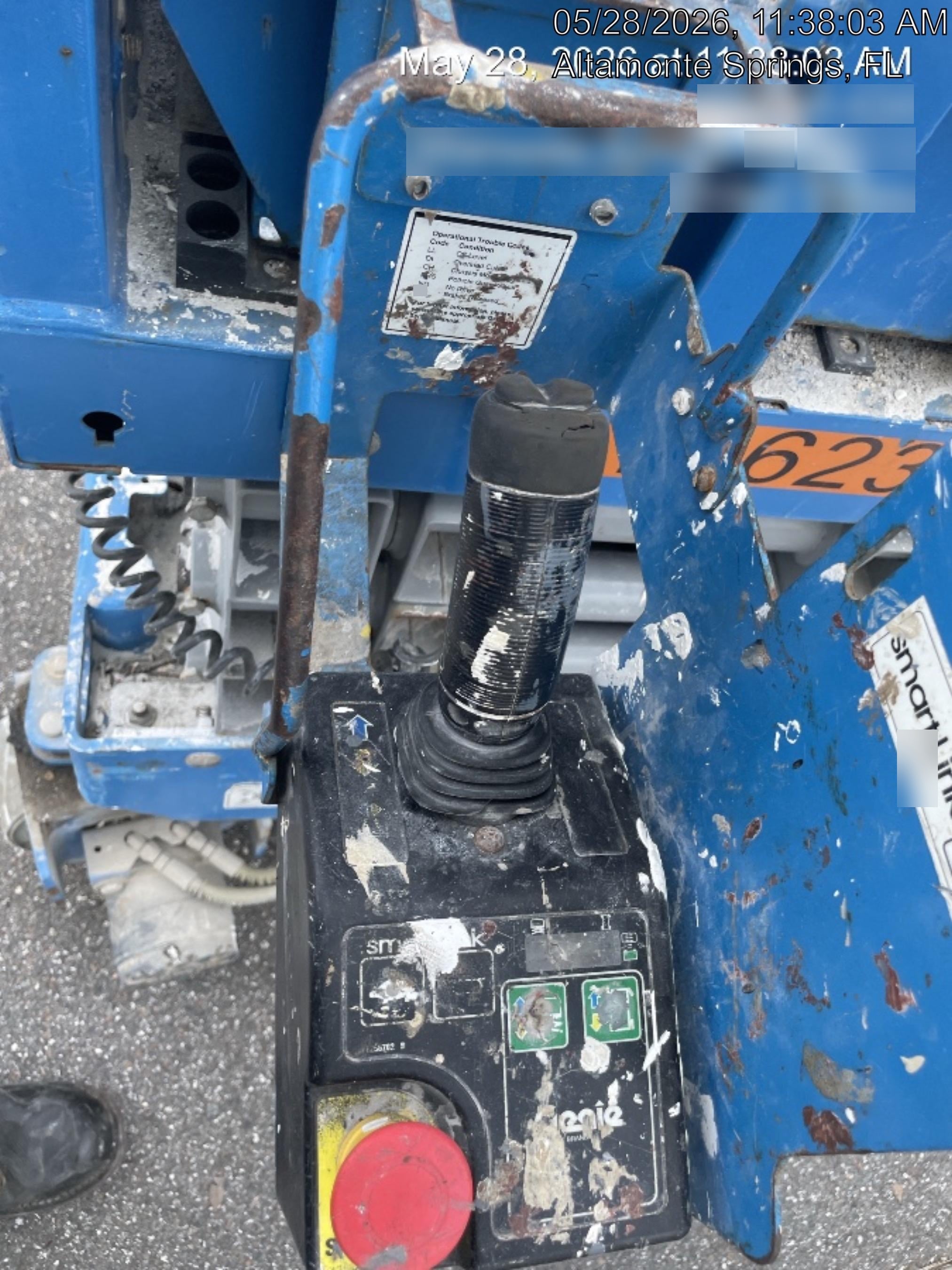 2020 Genie GS-1930 Solid Non Marking Tires, Beacon, Folding rails with half height swing gate