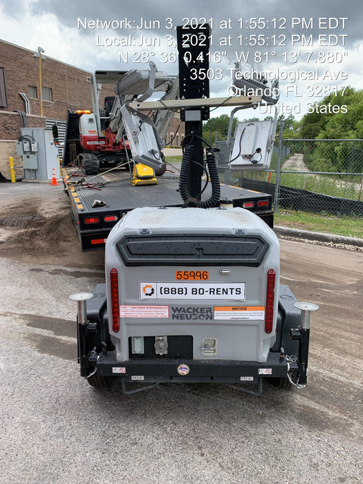 2019 Wacker Neuson LTV6K-LED Standard LED Towable Light Tower w/None