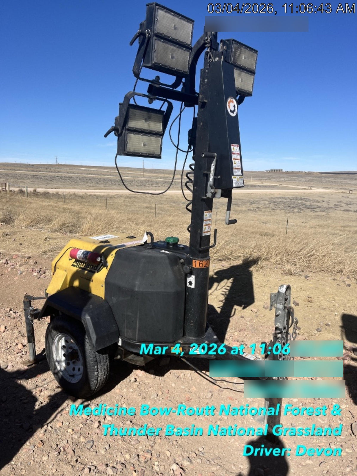 2021 Allmand NLV3GR (4) LED Light Fixture 350W, 23' Vertical Mast, 3kW Prime, Towable, Deep Sea L401, Leveling Jacks, Yanmar T4F 5.8hp