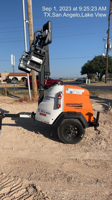 2023 Generac MLT2 Diesel, Flex Switch 120V Input, Powerzone Controller, (4) 320W LED Lights, 4kW Generator, 39.9 Gal Fuel Tank, 2" Ball, T3