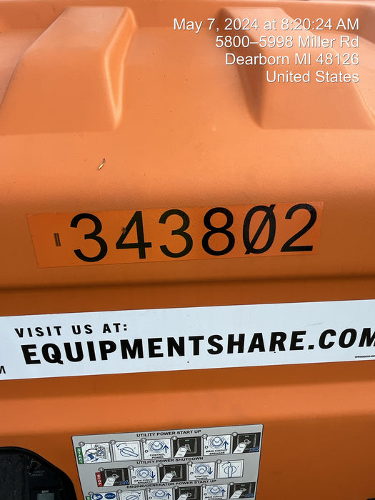 2023 Generac MLT2 Diesel, Flex Switch 120V Input, Powerzone Controller, (4) 320W LED Lights, 4kW Generator, 39.9 Gal Fuel Tank, 2" Ball, T3