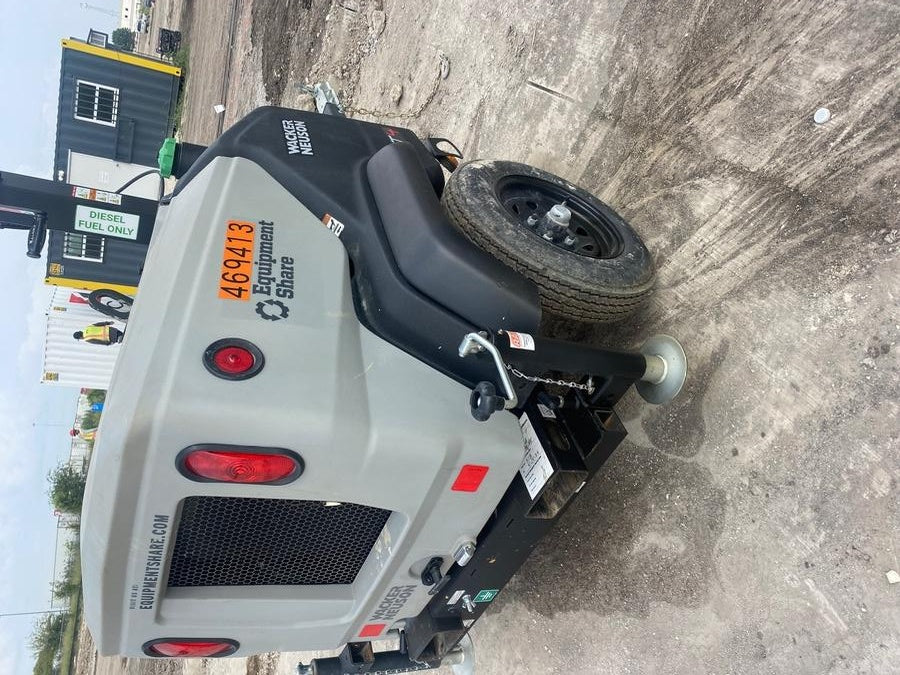 2024 Wacker Neuson LTT4 Diesel, Kohler KDW702, Deep Sea Controller, Auto Start, LED 320W, Bypass Outlet, T3
