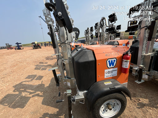 2024 Wanco WLTT-4MM4K Diesel, Deep Sea Controller, Shore Power Plug, Auto Start, (4) 350W LED Floodlights, 4kW Generator, 60 Gal Fuel Tank, 2" Ball, T3