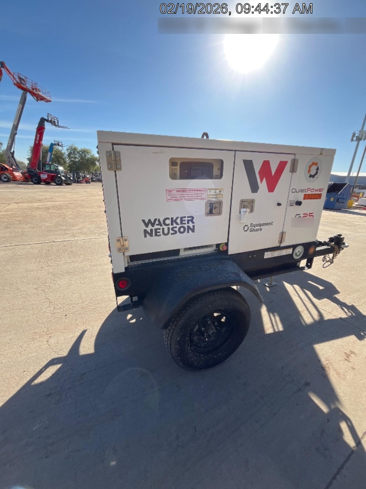 2022 WACKER NEUSON G25